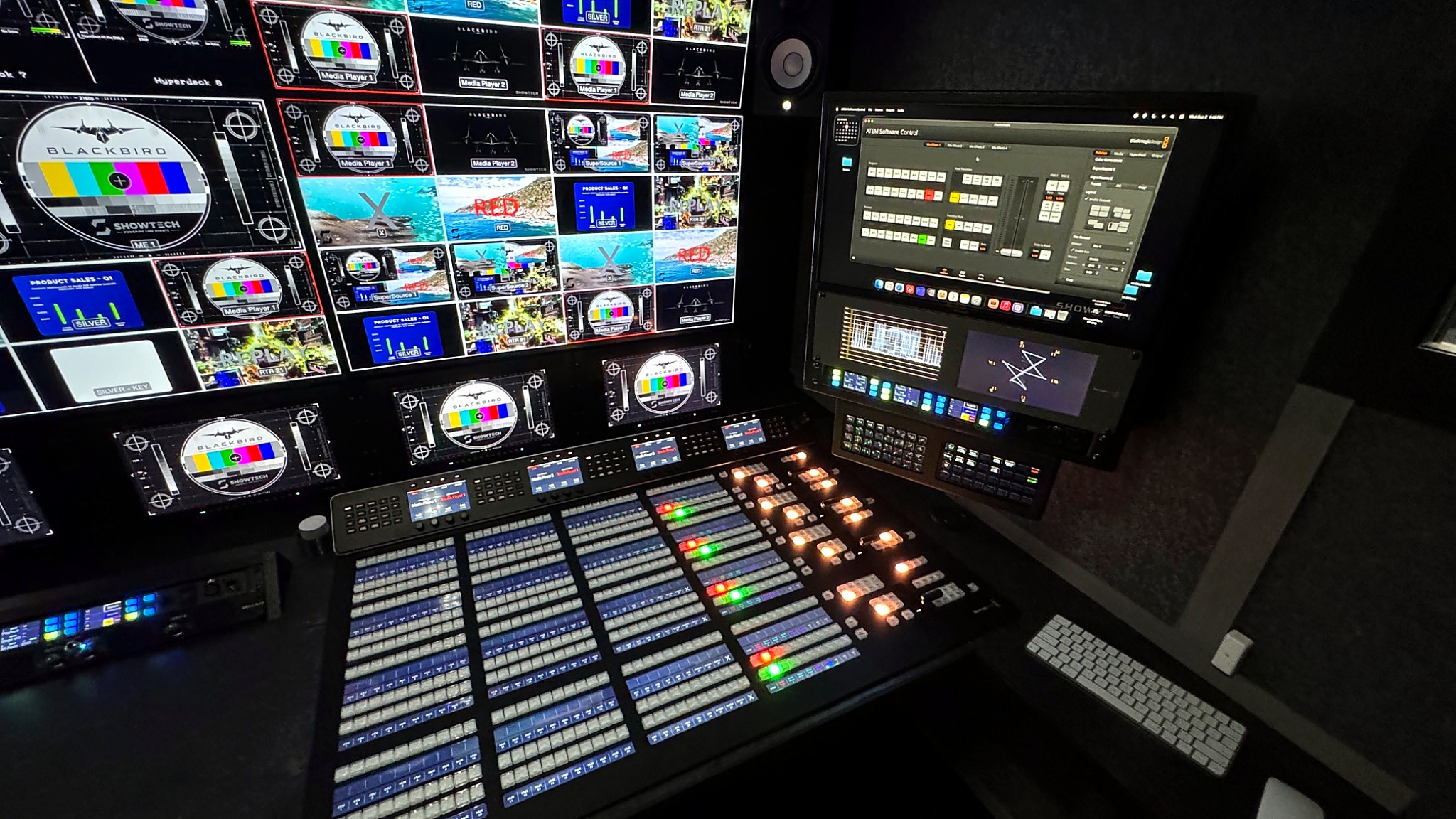 ATEM 4 M/E technical-director position